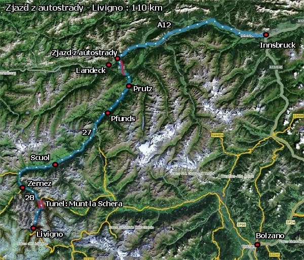 Najlepsza trasa do Livigno: uniknij korków i opłat drogowych Najlepsza trasa do Livigno: uniknij korków i opłat drogowych